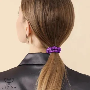 2PCS Box Natural Silk Scrunchies Set