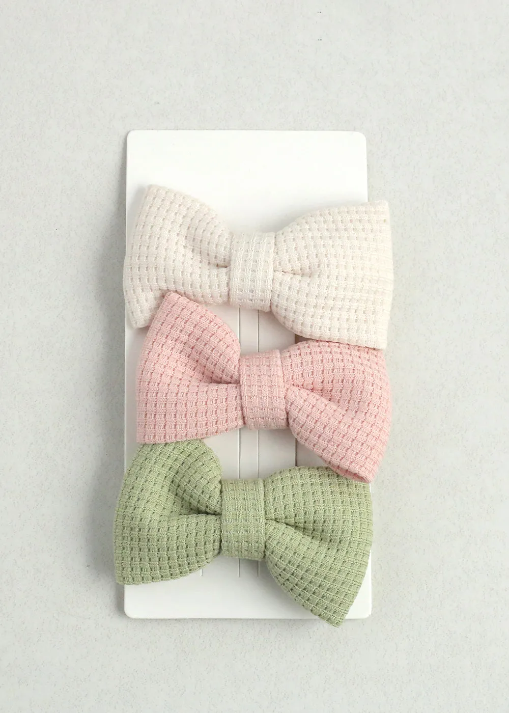 3 Piece Small Bow Hair Clips
