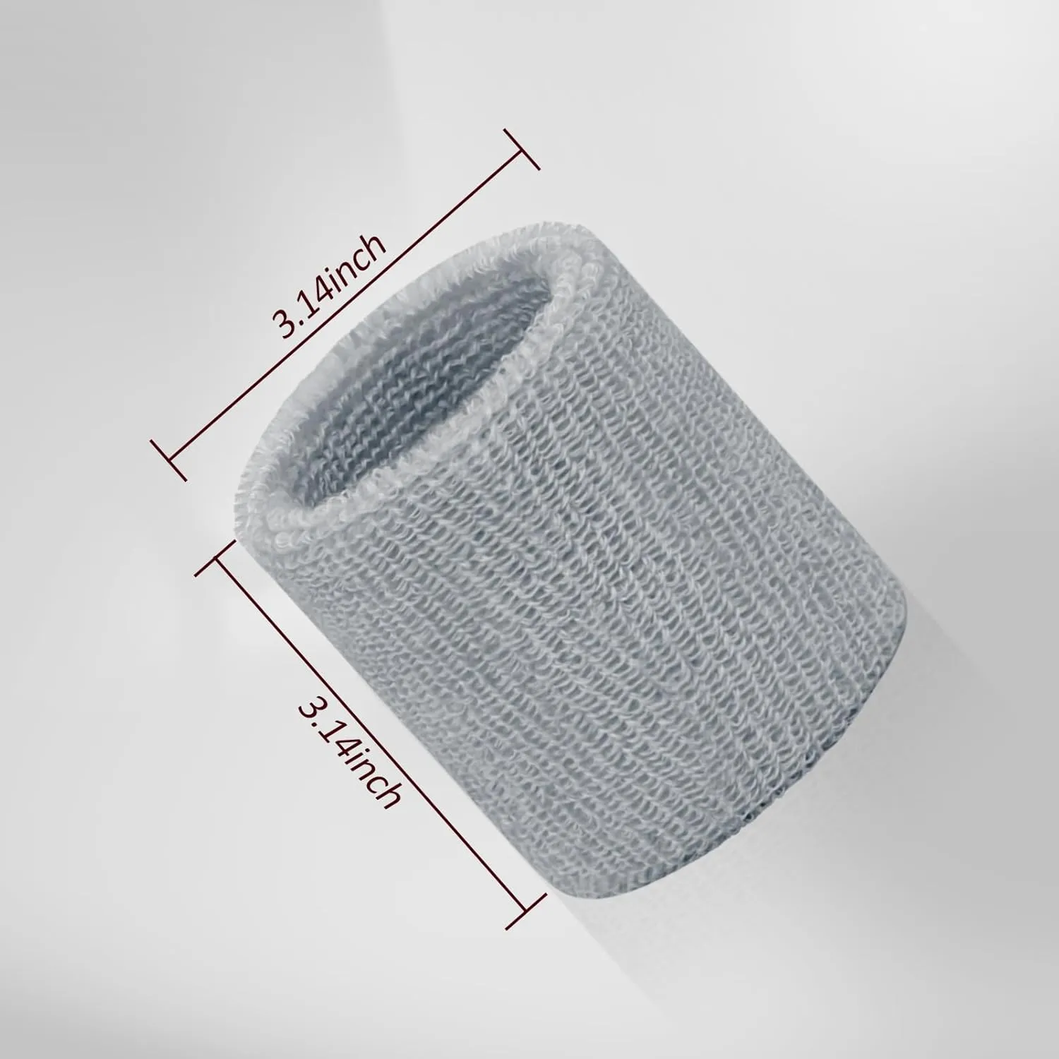 6 Pack Sweatbands Sports Wristband for Men & Women, Breathable Wrist Band Absorbent Sweat Band for Tennis, Basketball, Running, Gym, Working Out