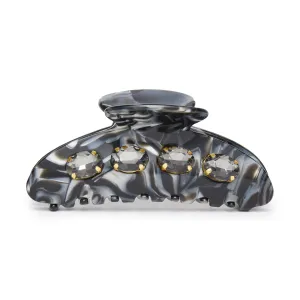 ABALONE LARGE CRYSTAL CLAW CLIP