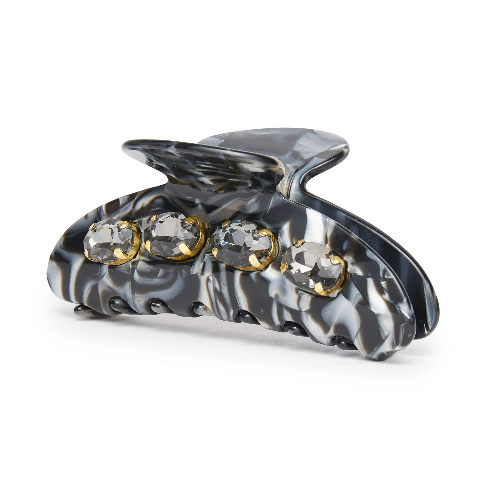 ABALONE LARGE CRYSTAL CLAW CLIP