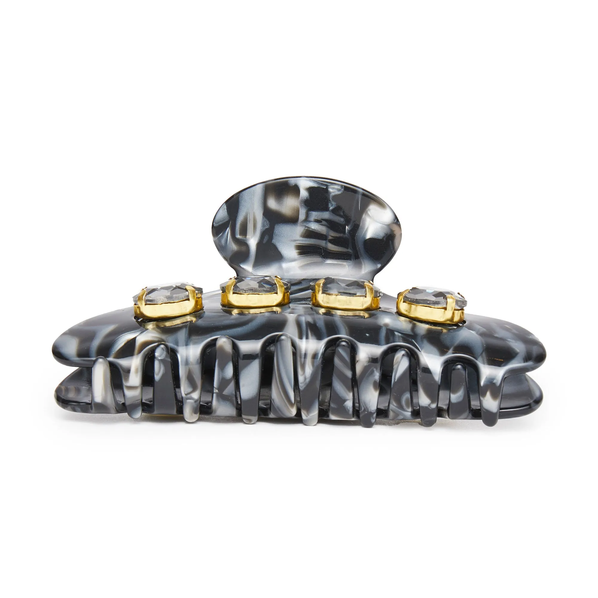 ABALONE LARGE CRYSTAL CLAW CLIP