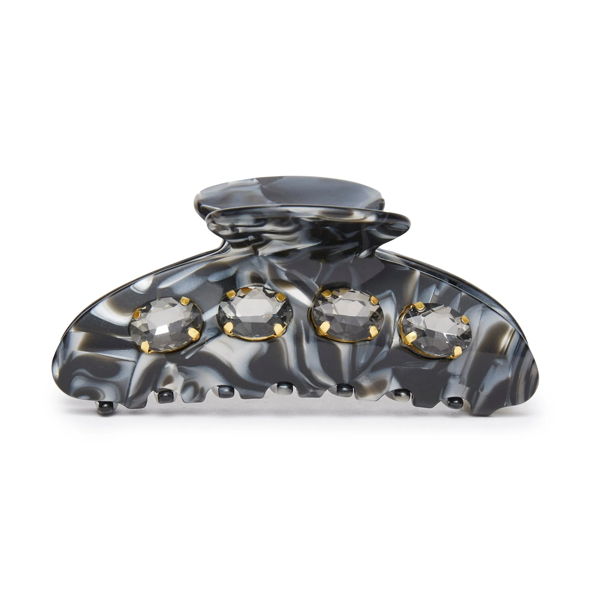 ABALONE LARGE CRYSTAL CLAW CLIP