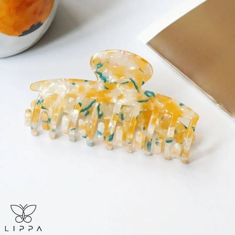 Acryl Designer Hair Claw for Thick Hair
