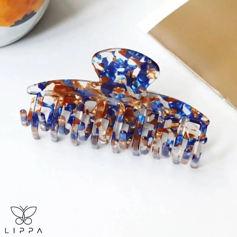 Acryl Designer Hair Claw for Thick Hair
