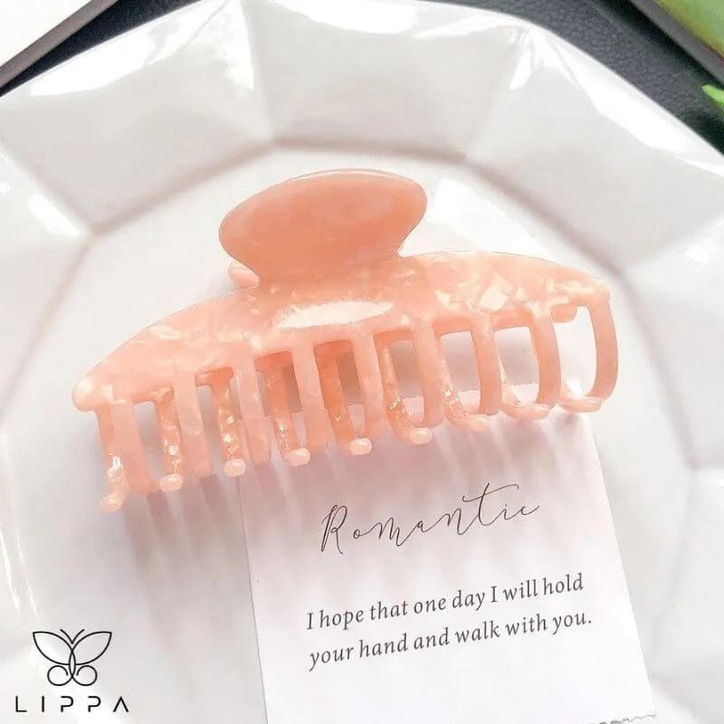 Acryl Designer Hair Claw for Thick Hair