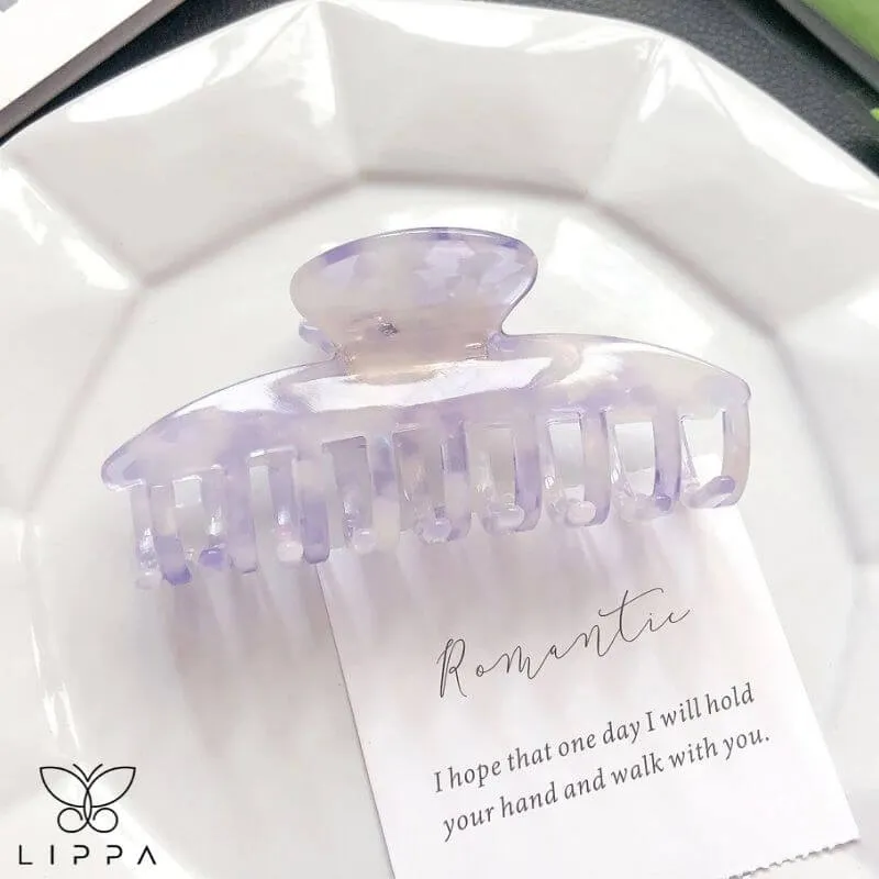 Acryl Designer Hair Claw for Thick Hair