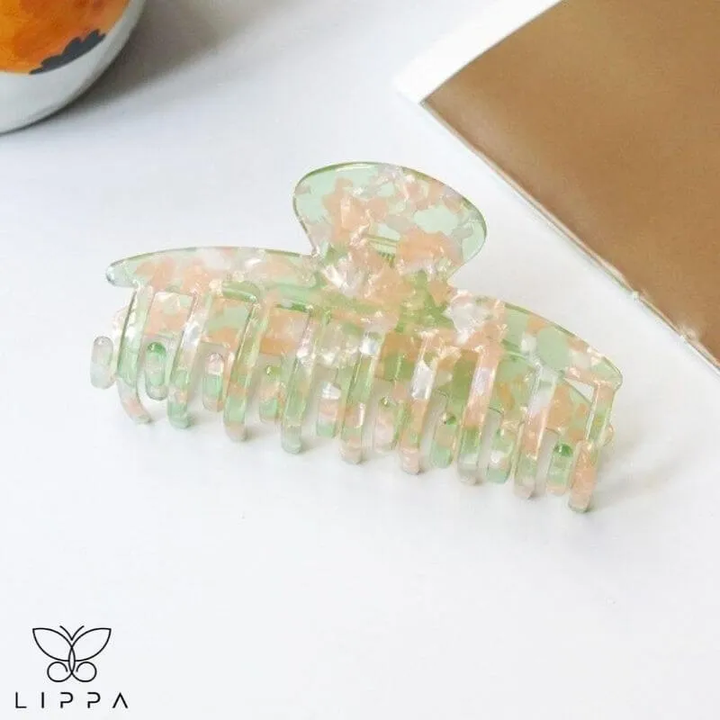 Acryl Designer Hair Claw for Thick Hair
