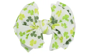 Baby Bling Lucky Charm Printed FAB-BOW-LOUS Clip