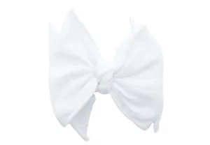 Baby Bling White FAB-BOW-LOUS Clip