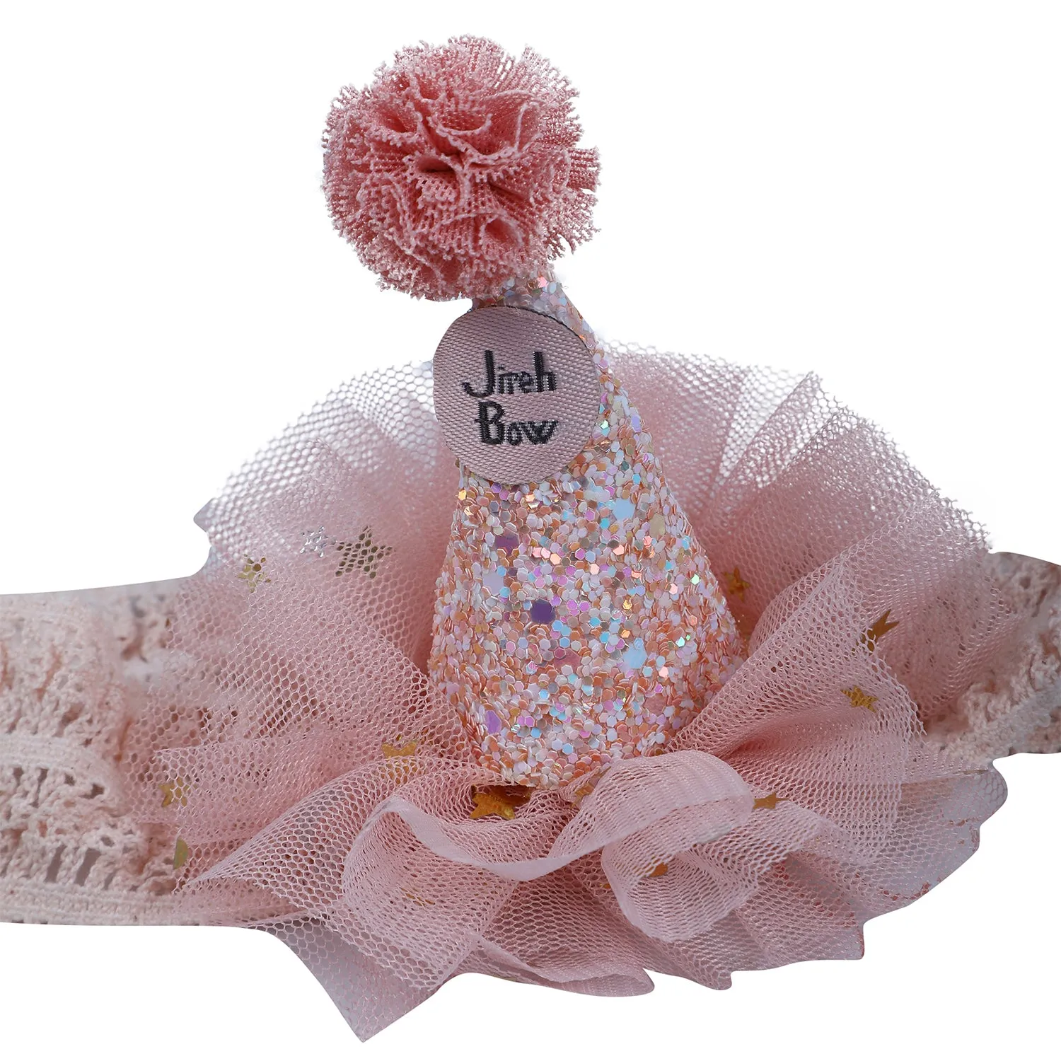 Baby Moo Princess Crown Headband Set of 3 - Pink