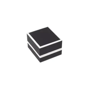 Black and White Earring Box