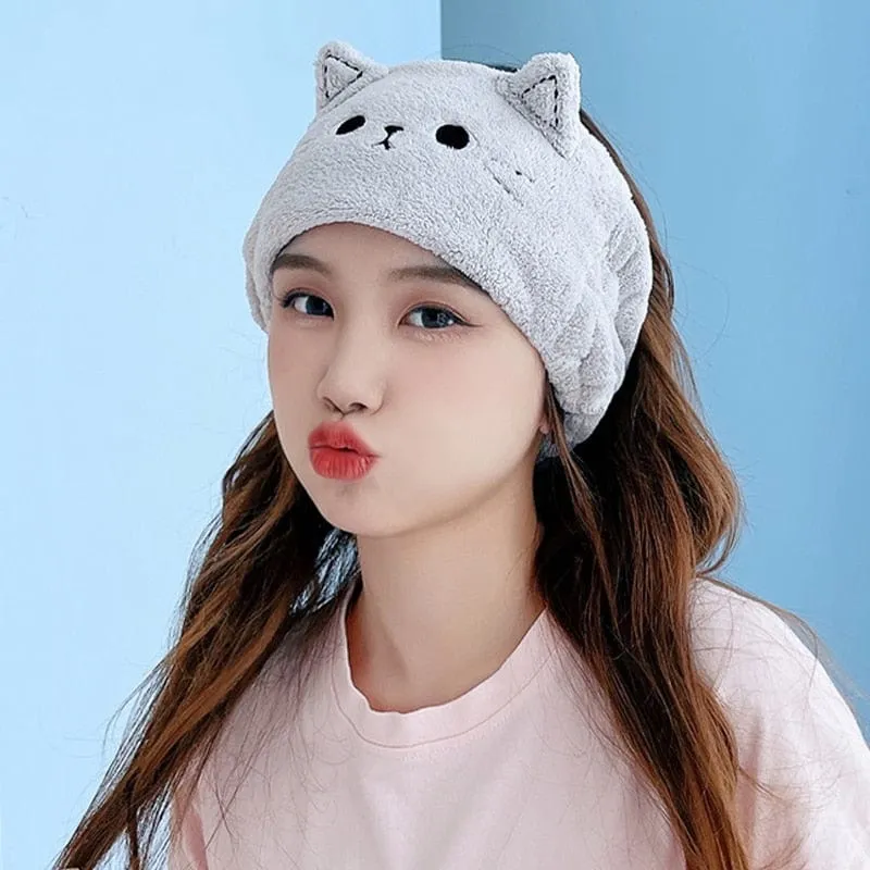 Cat Makeup Hair Pullback Hairbands