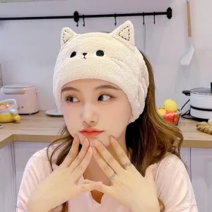 Cat Makeup Hair Pullback Hairbands
