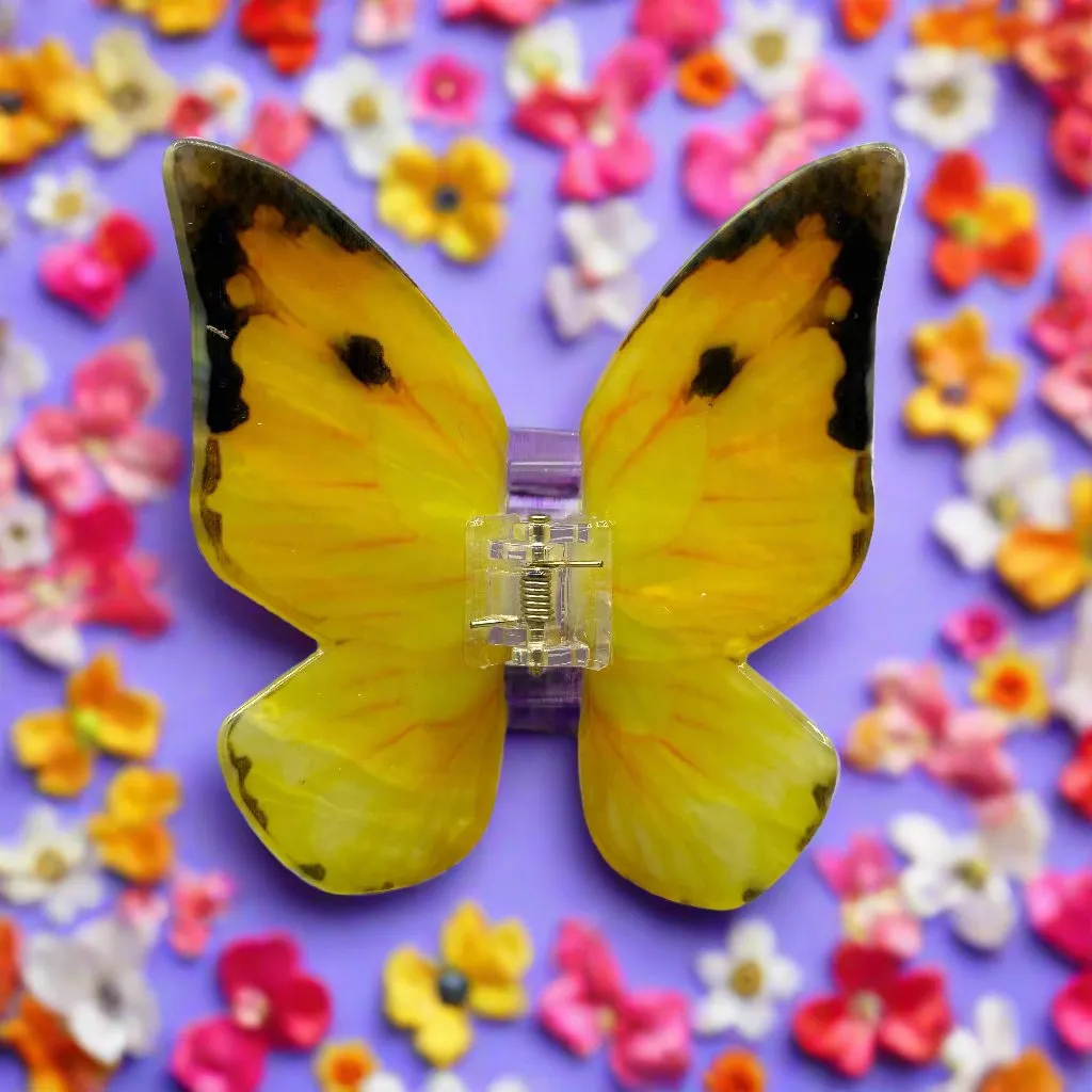 Cellulose Acetate Hair Clip | Mariposa