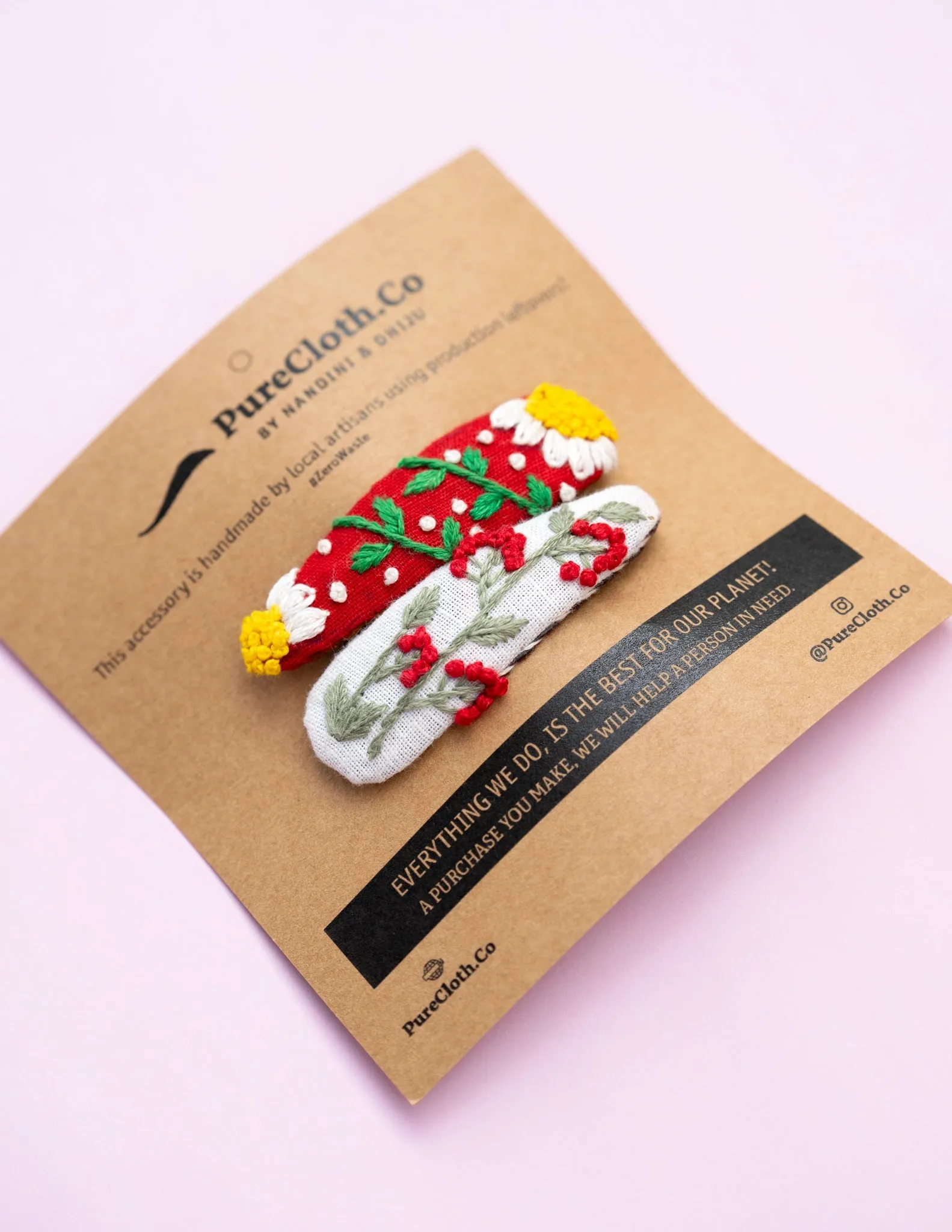 Christmas Tic Tac Hair Clips | Merry Minis
