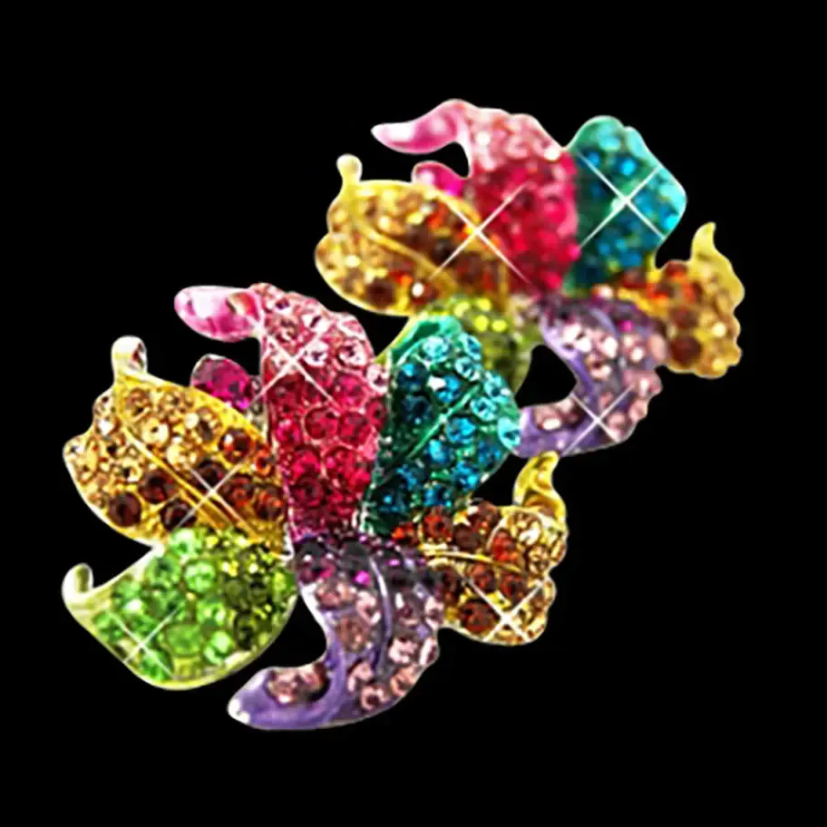 Classic crystal stud Earrings – Multi colour
