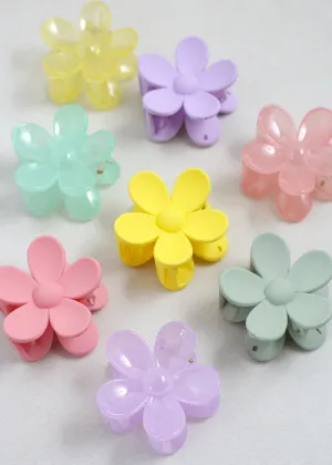 Colorful Daisy Hair Clips (2pc Set)