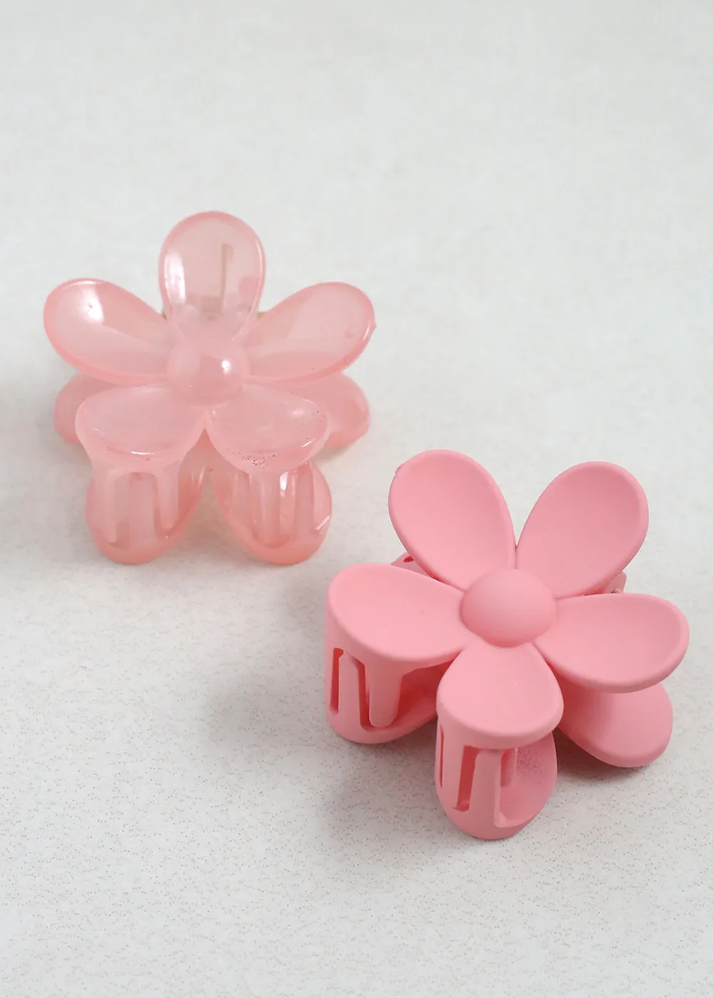 Colorful Daisy Hair Clips (2pc Set)