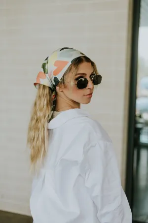 Colorful Love Story Head Scarf