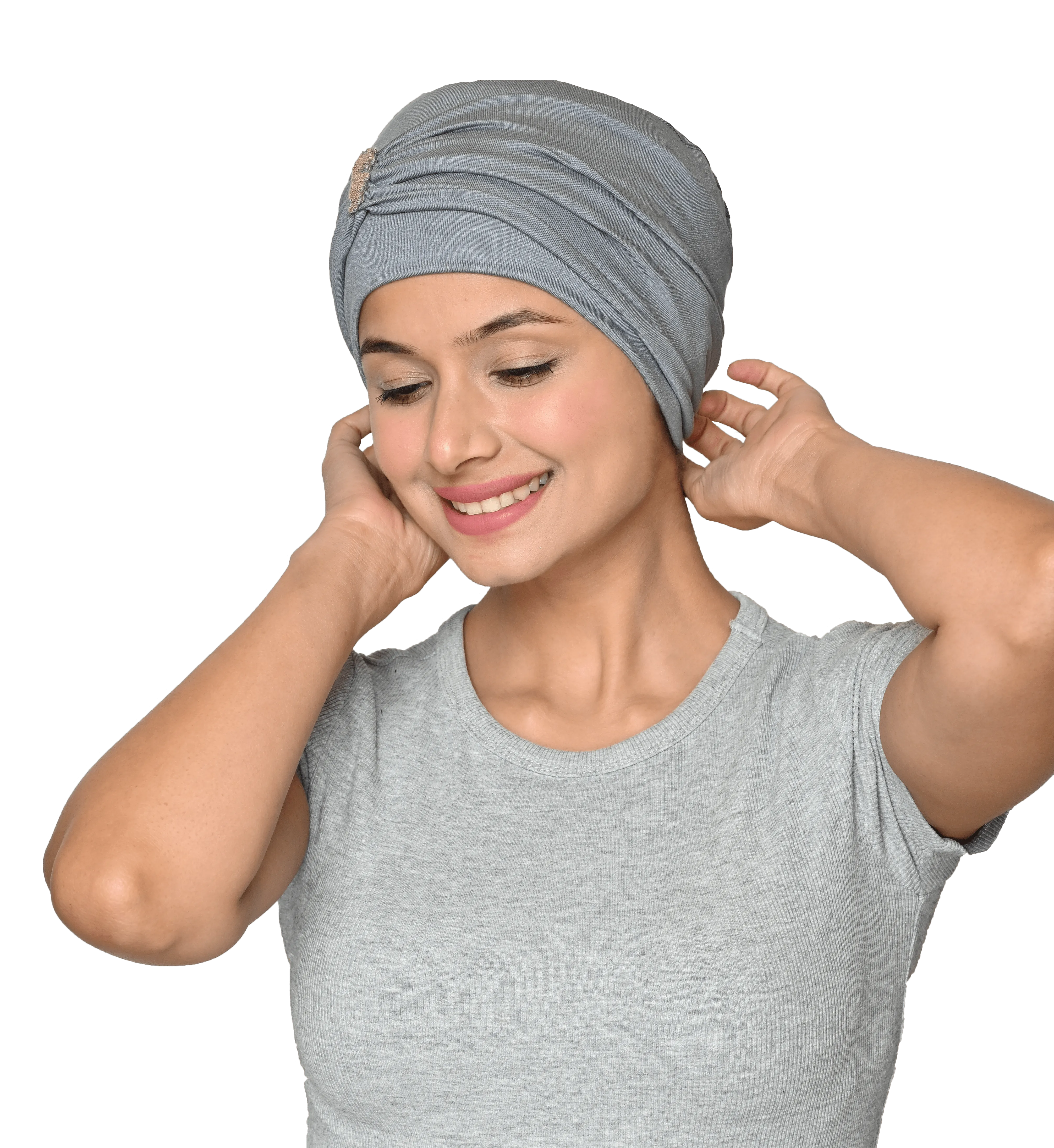 Comfortable Bamboo Viscose Headwrap Turban For hair loss