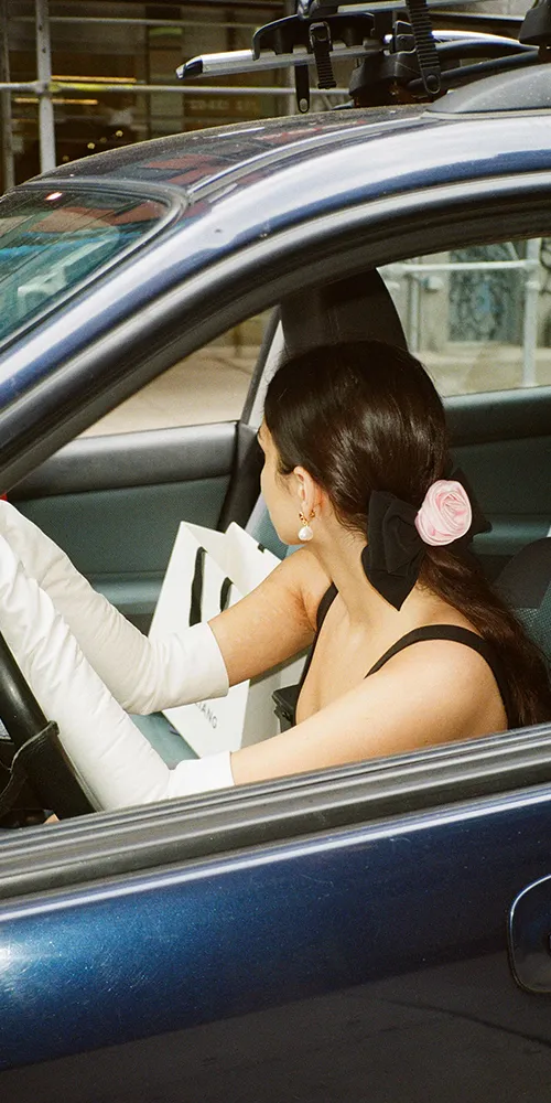 Corsage Hair Bow