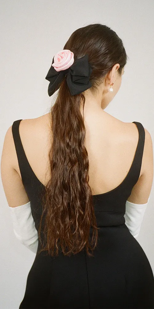 Corsage Hair Bow