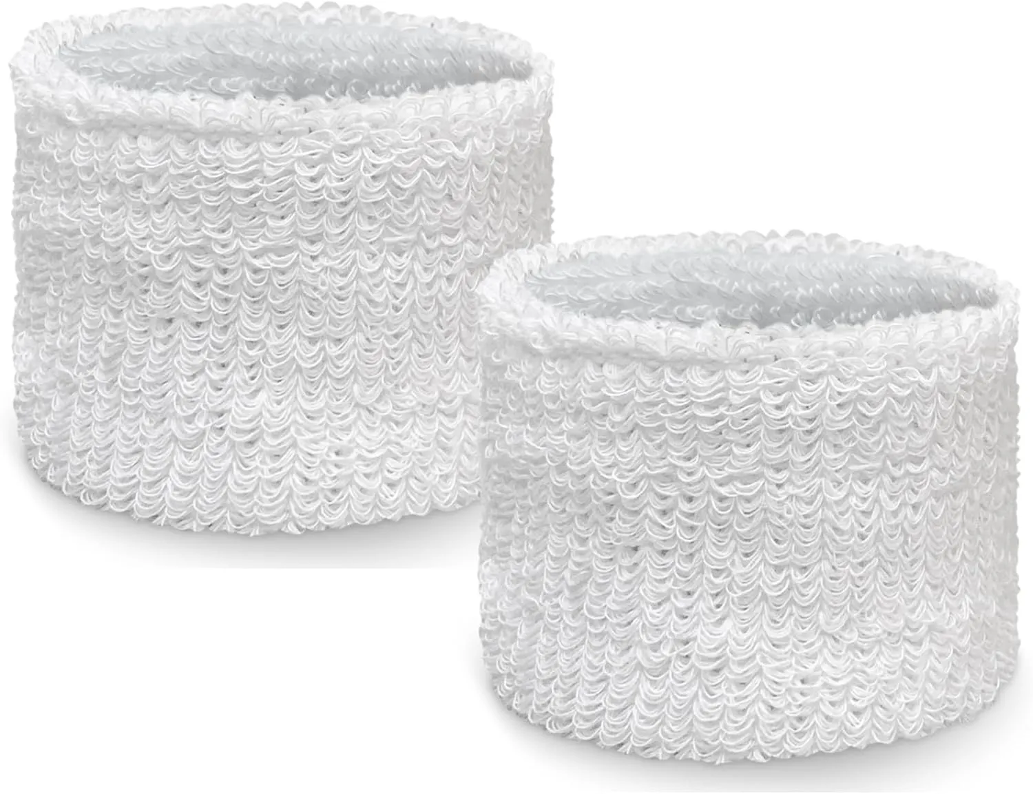 Couver Unisex Youth Kids Cotton Terry Wrist Bands/Wristbands for Event use (1 Pair)
