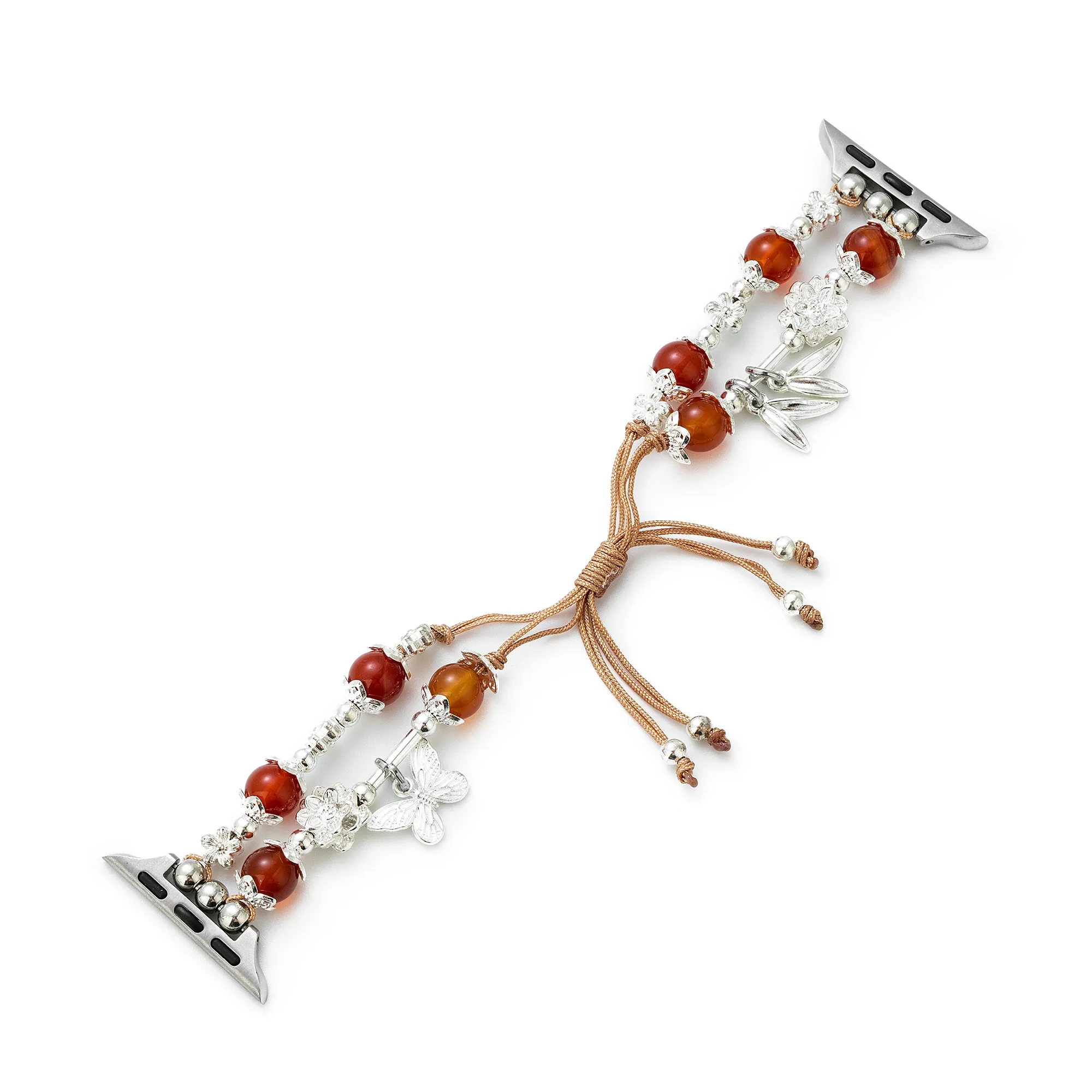 Double Beaded Drawstring Watch Band