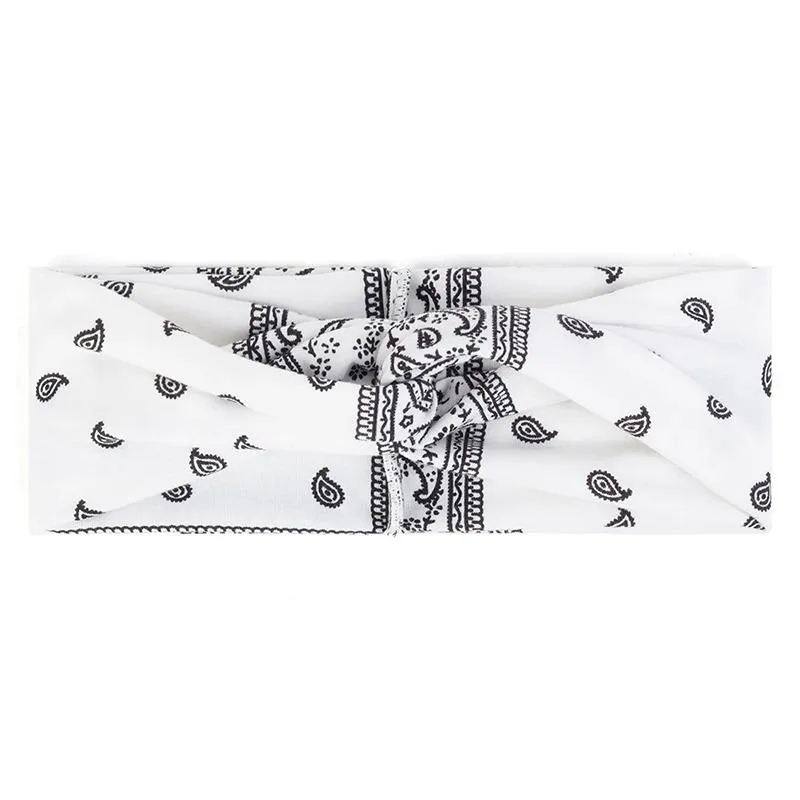 Elastic Leopard Print Twisted Turban Headbands