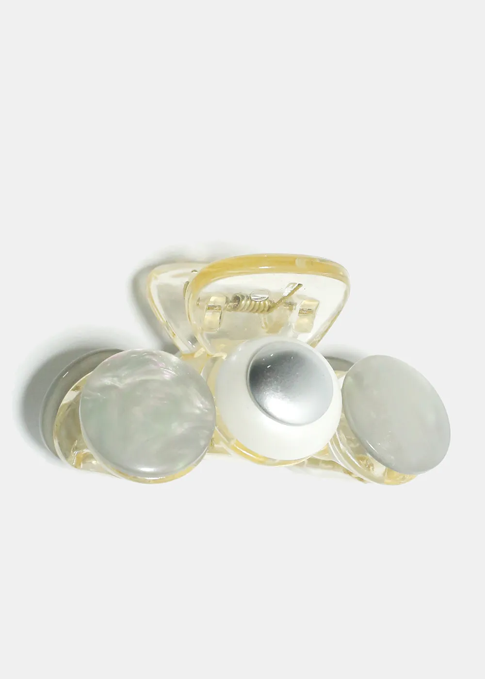 Enamel Circle Jaw Clip