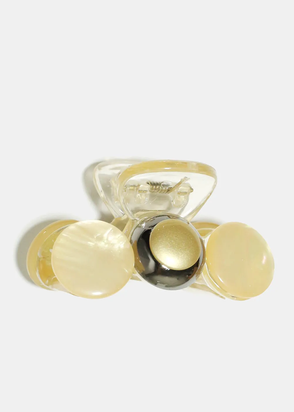 Enamel Circle Jaw Clip