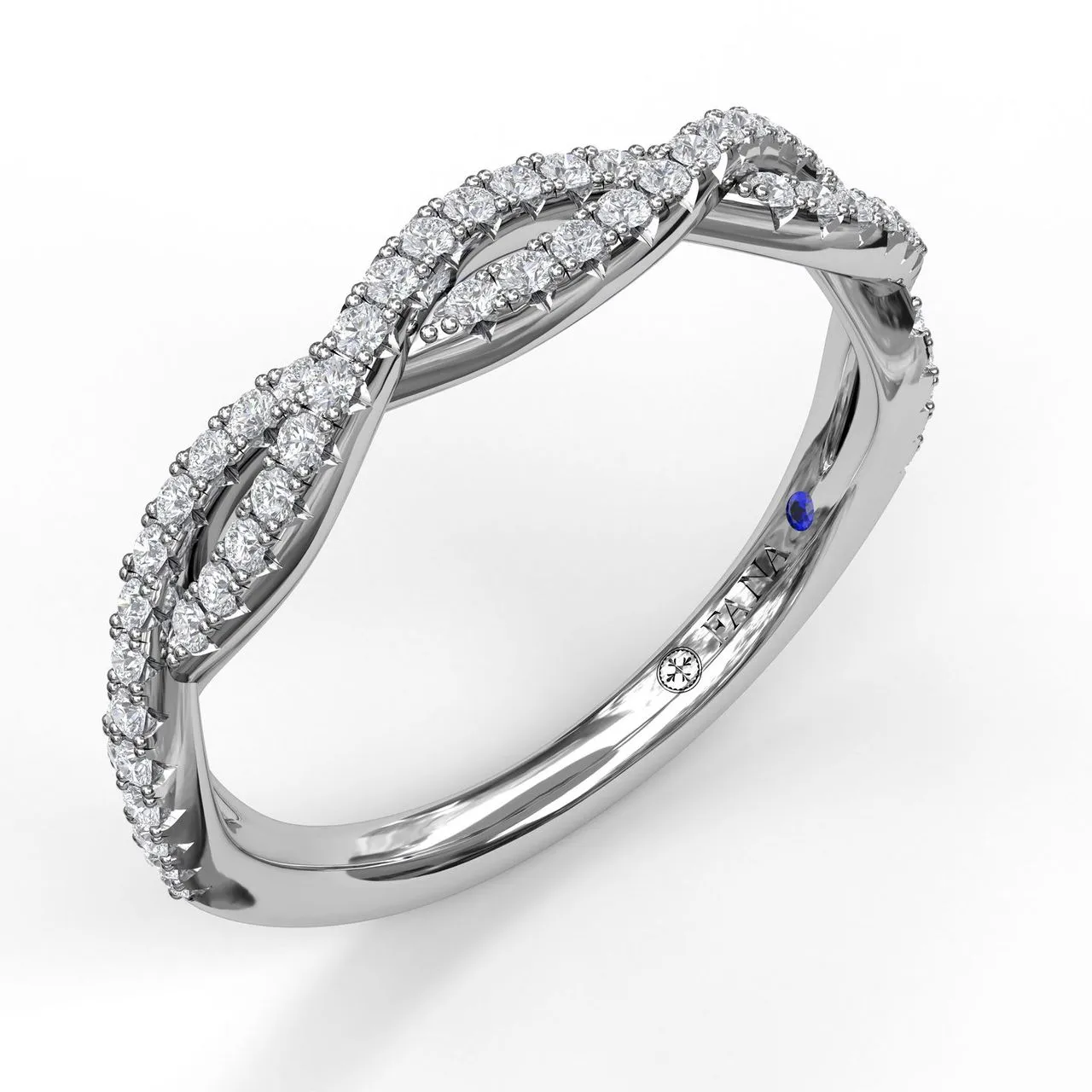 FANA Diamond Twist Band W7149