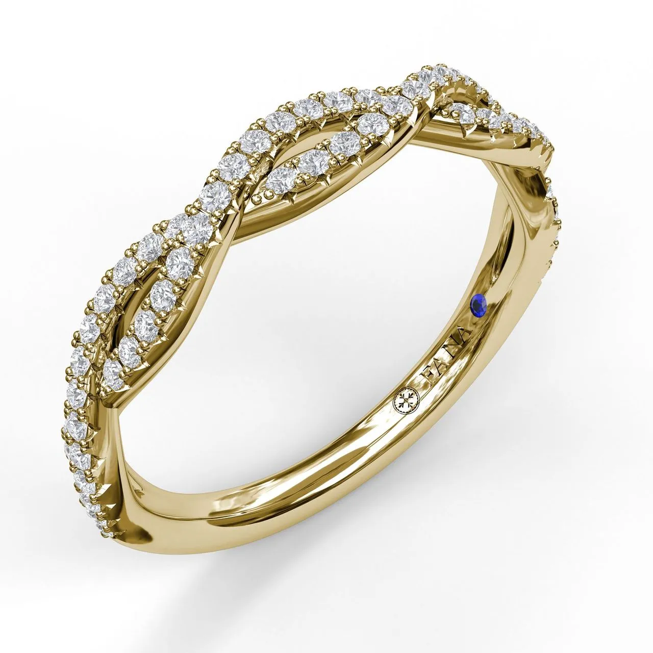 FANA Diamond Twist Band W7149