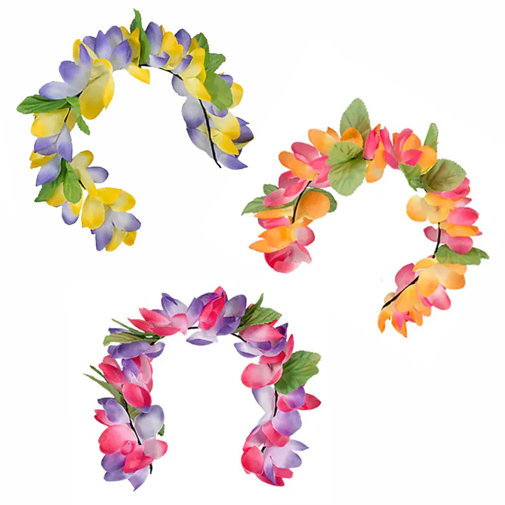 Flower Headband - Assorted Colours - Each