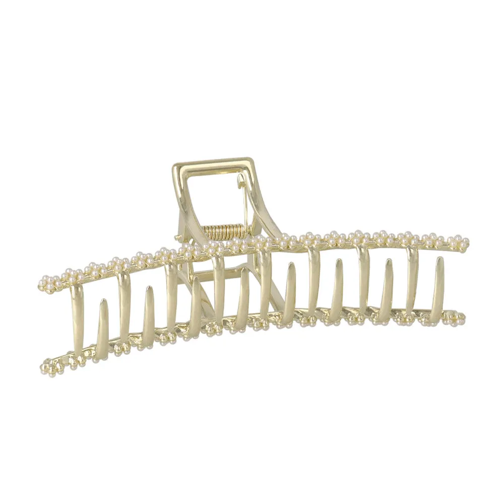 Flower Line Skinny Hair Clip