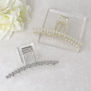 Flower Line Skinny Hair Clip