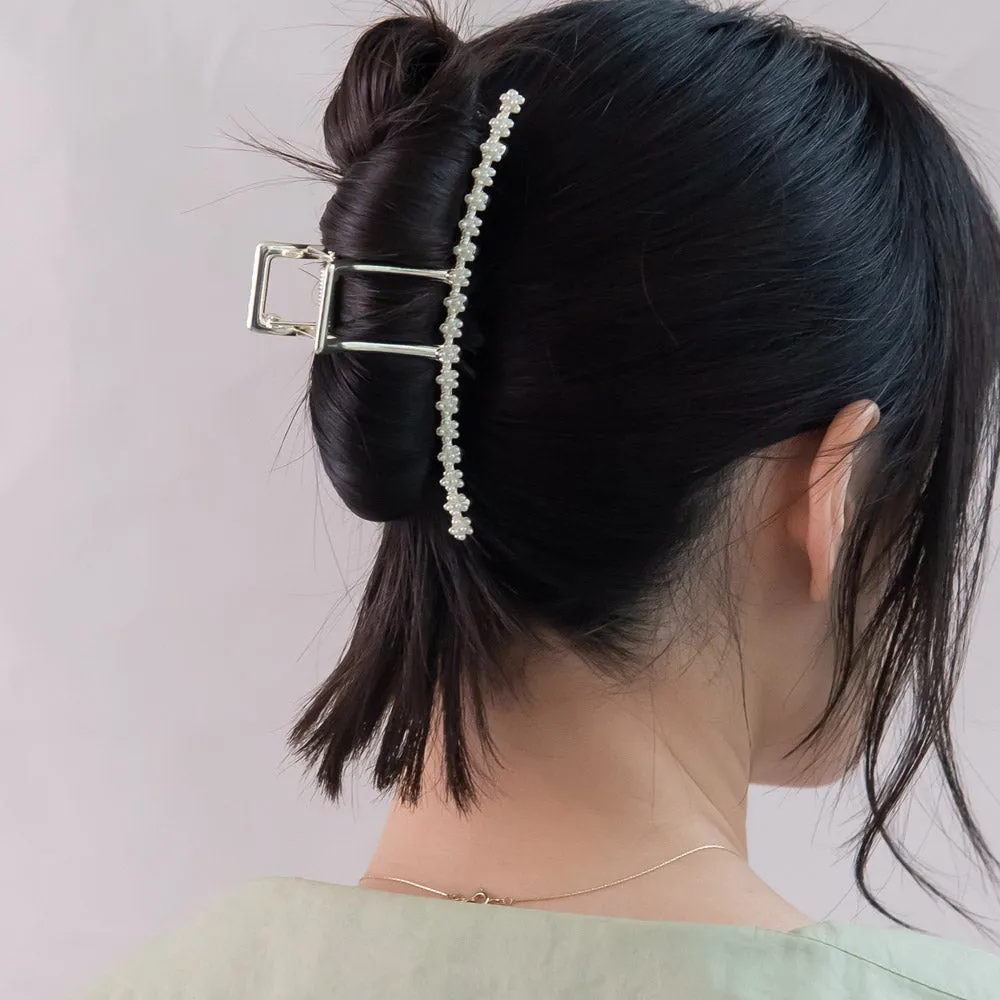 Flower Line Skinny Hair Clip