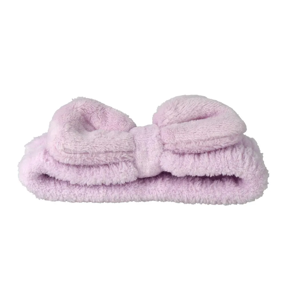 Fluffy Top Bow Soft Headband