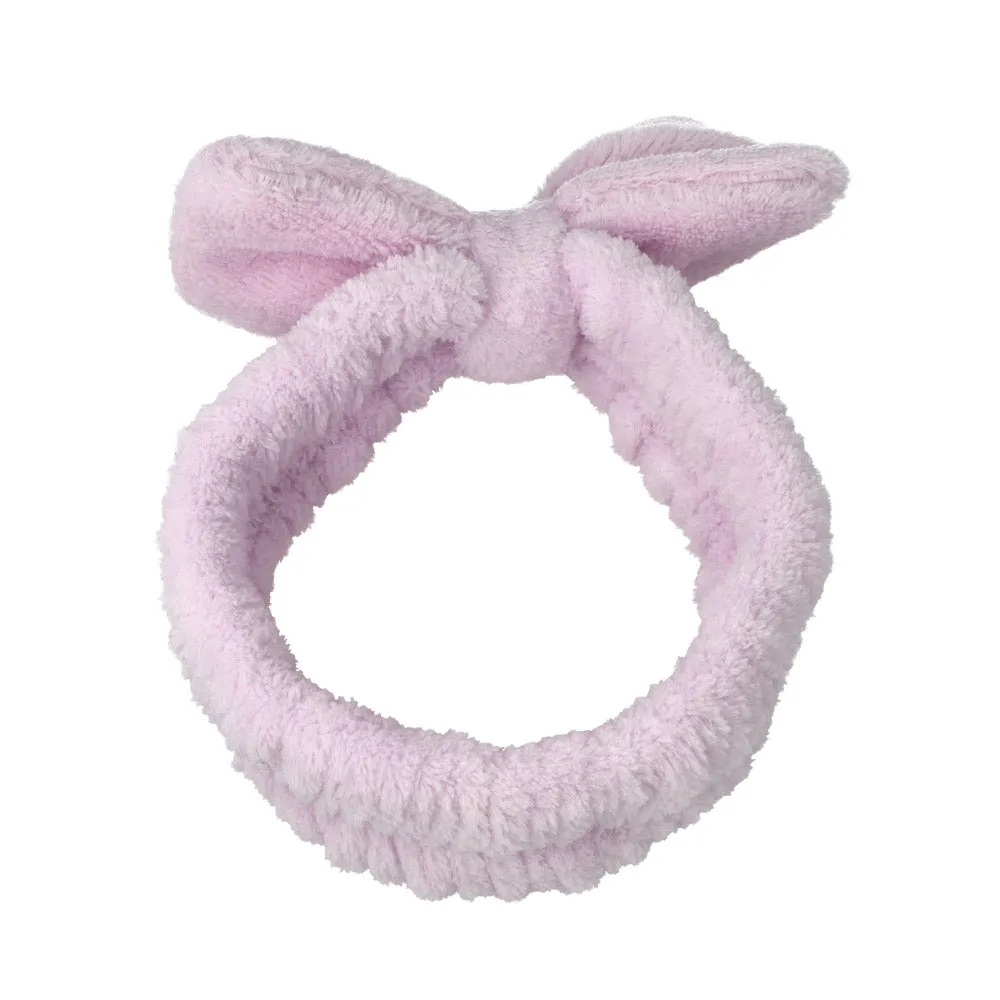 Fluffy Top Bow Soft Headband