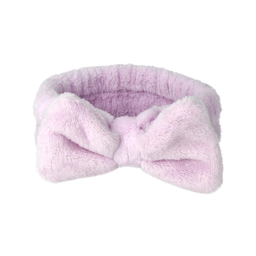 Fluffy Top Bow Soft Headband