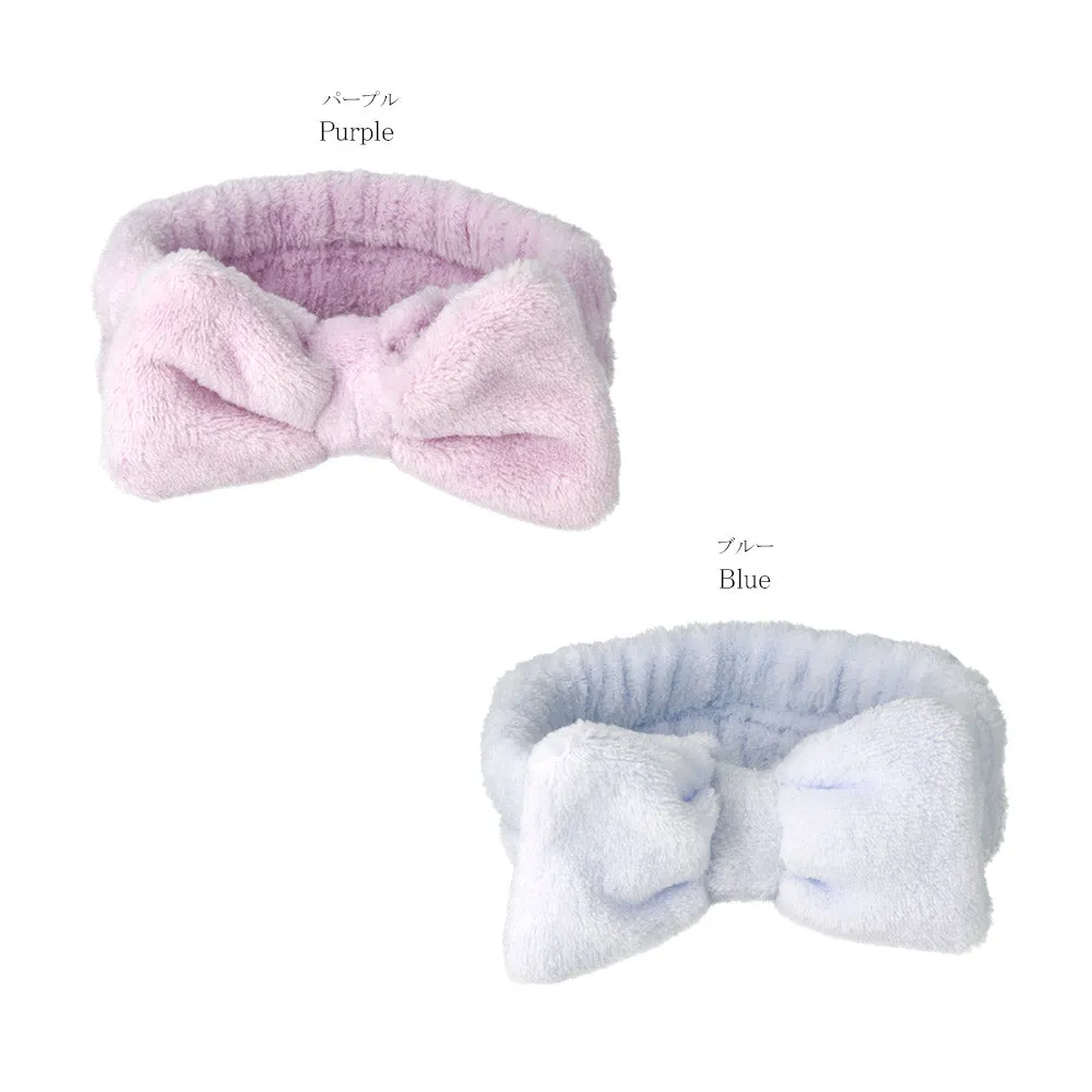 Fluffy Top Bow Soft Headband