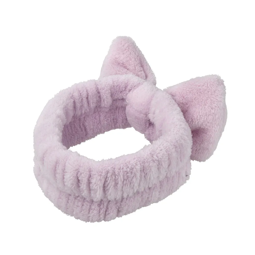 Fluffy Top Bow Soft Headband