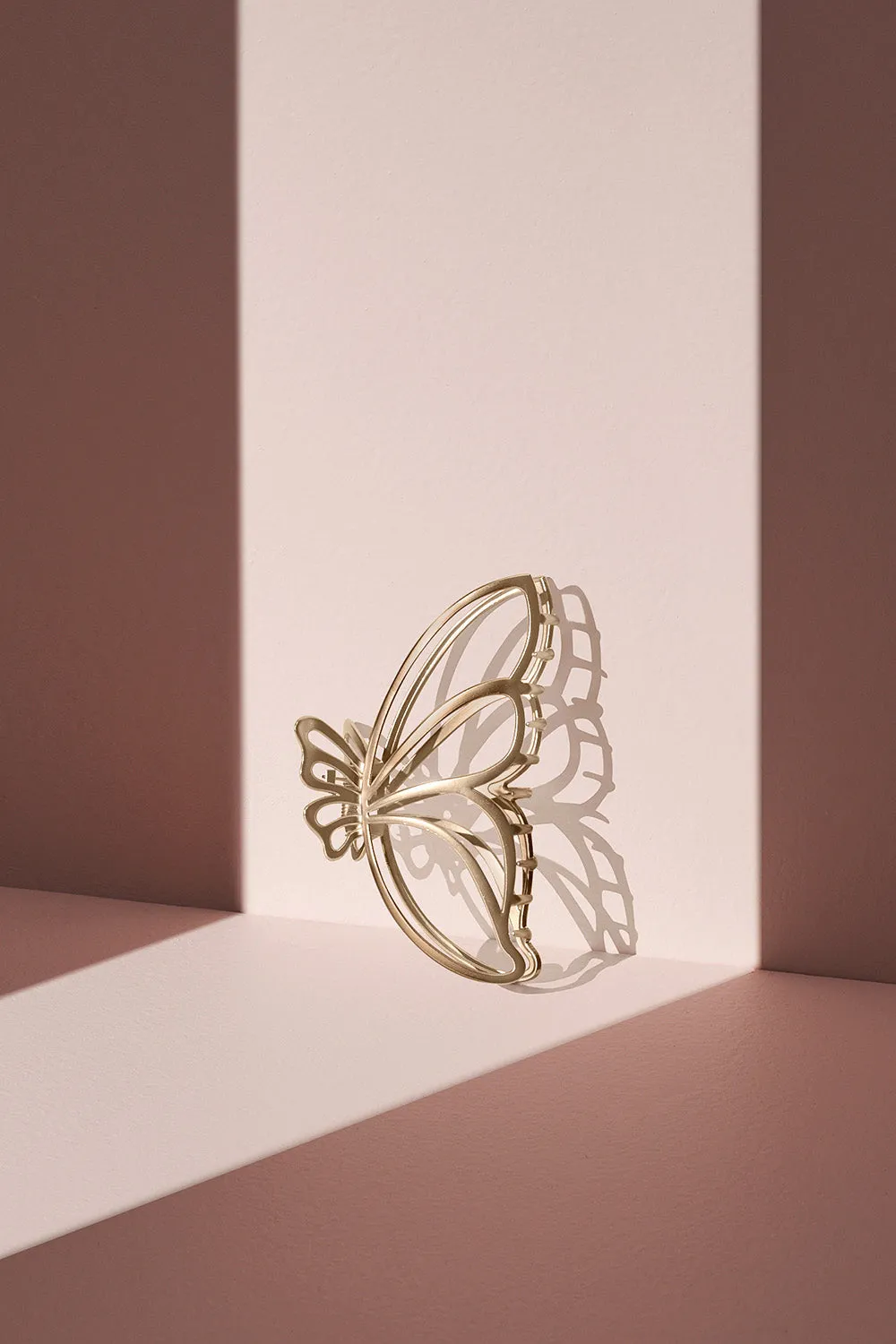 Gilded Wing Butterfly Claw Clip