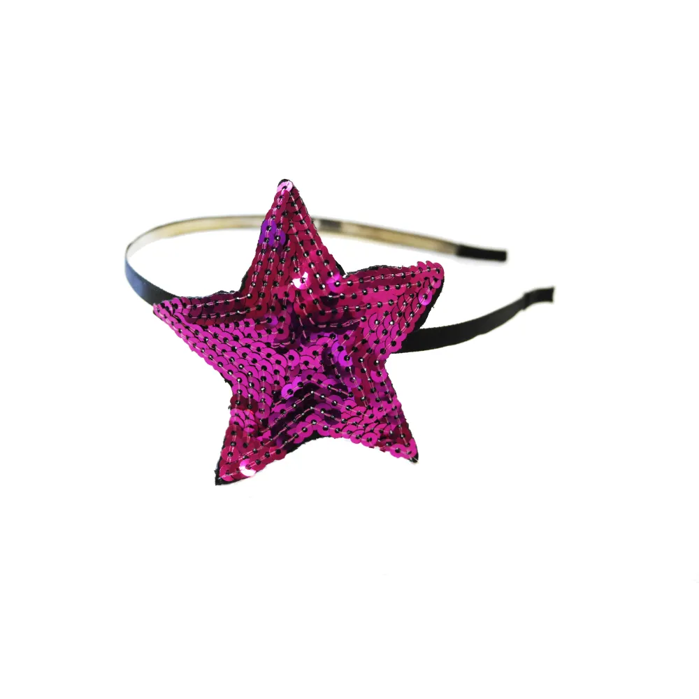 Girls Sequin Charm Headbands