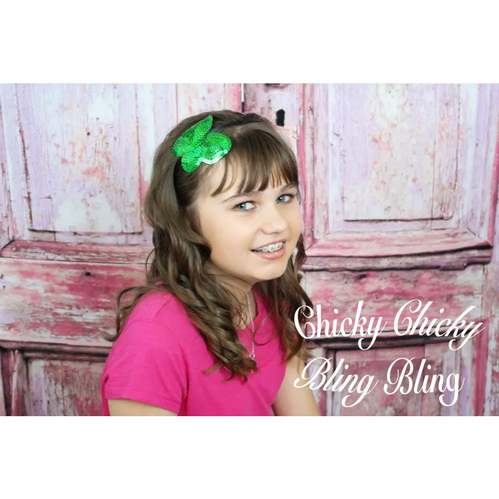 Girls Sequin Charm Headbands