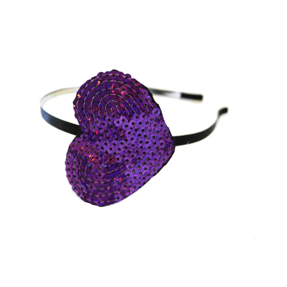 Girls Sequin Charm Headbands