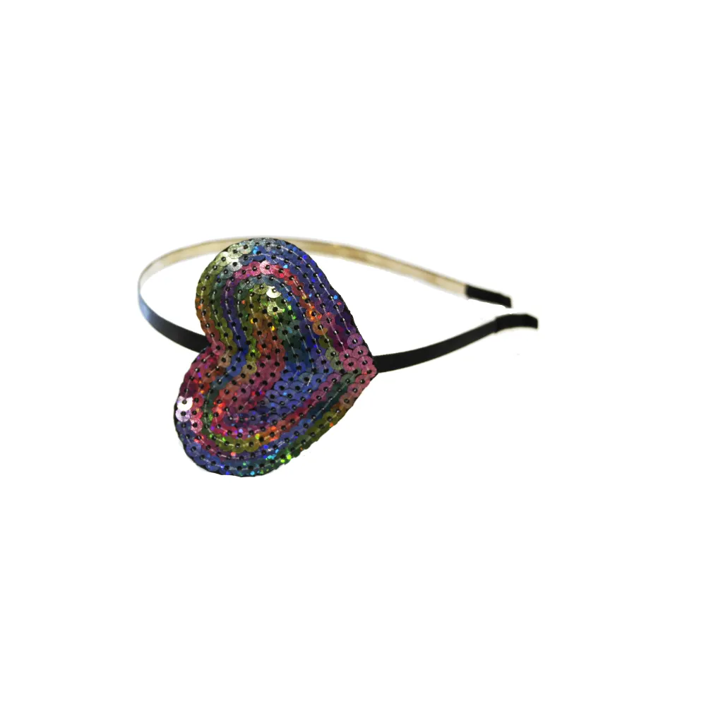 Girls Sequin Charm Headbands