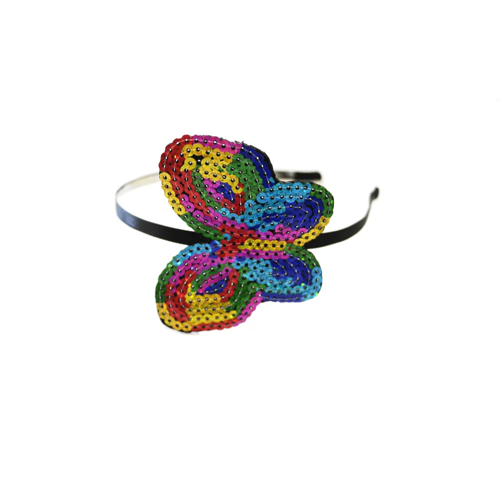 Girls Sequin Charm Headbands