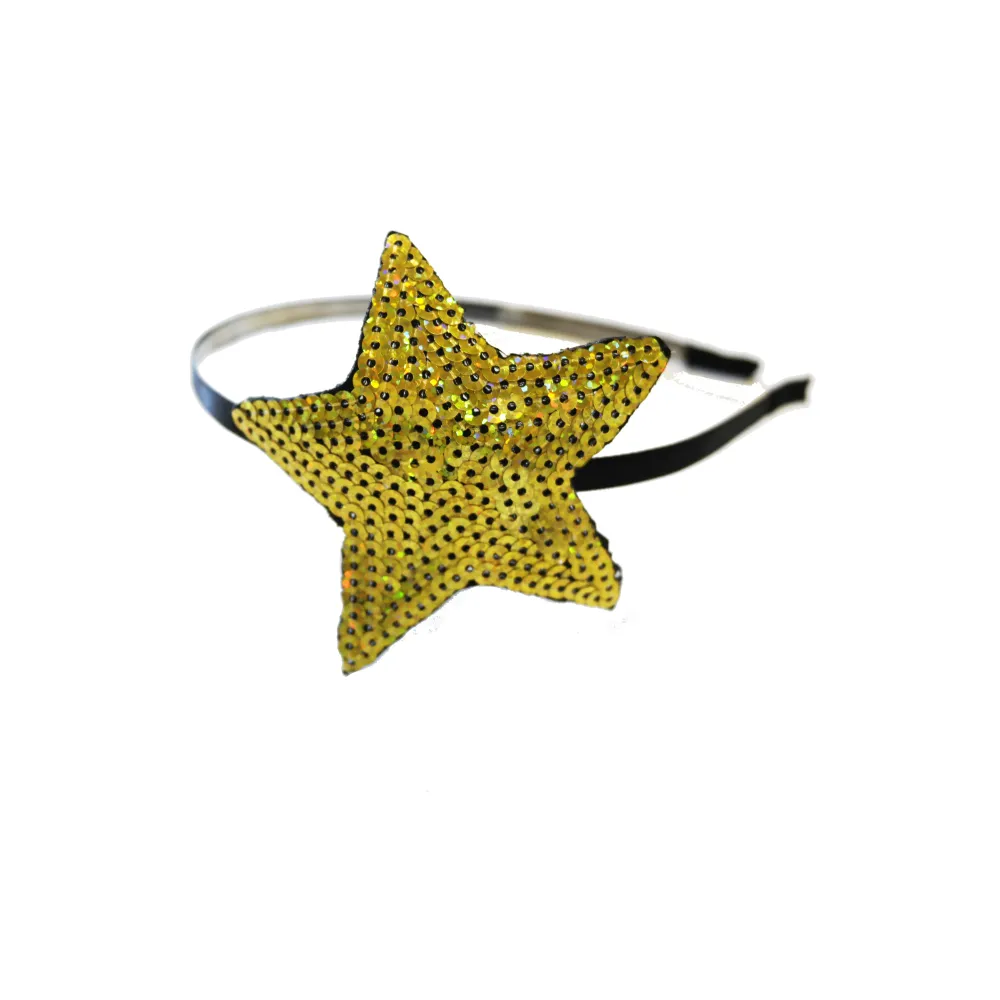Girls Sequin Charm Headbands